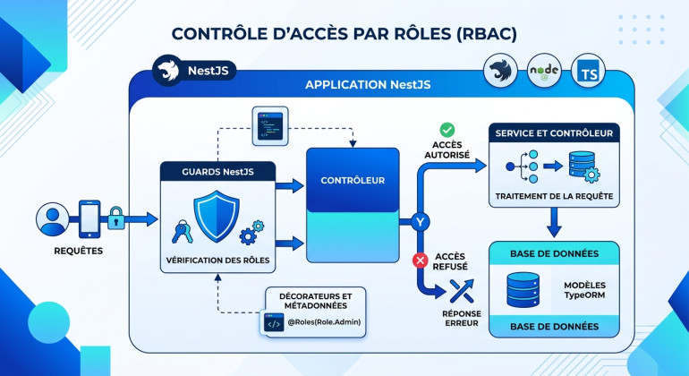 Contrôle d'accès par rôles (RBAC) dans NestJS