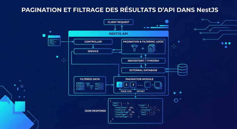 Pagination et filtrage des résultats d'API dans NestJS